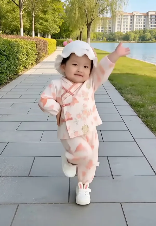🔥🔥🔥 Popular dance "I am an onion" cute baby dancing