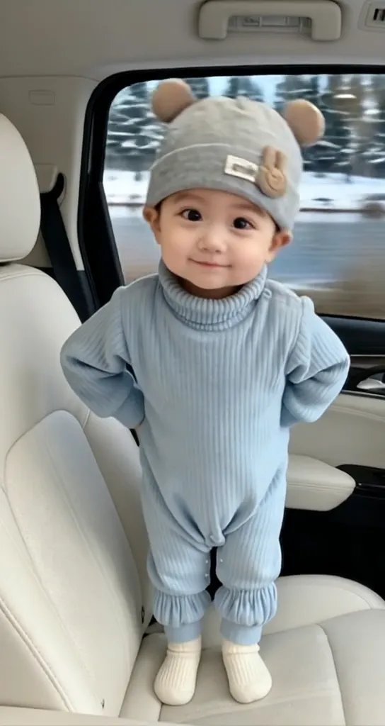Shake your head and get dizzy. Super cute cute baby dancing🌈One click to follow