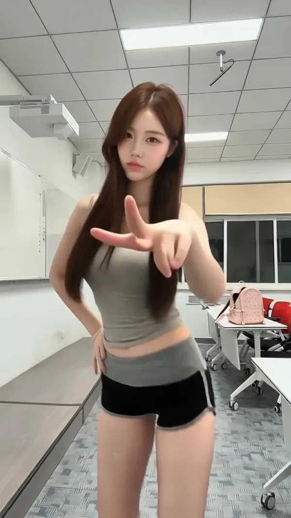 Apple shake 2 card point dance💃