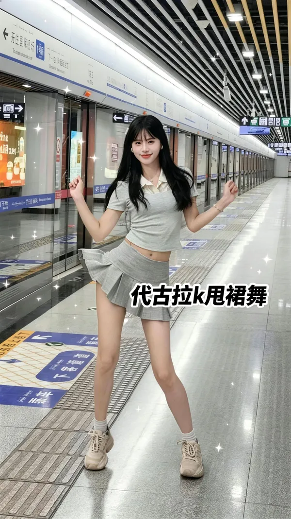 Meng Hui 2018🔥skirt dance|change the image to dance the same style