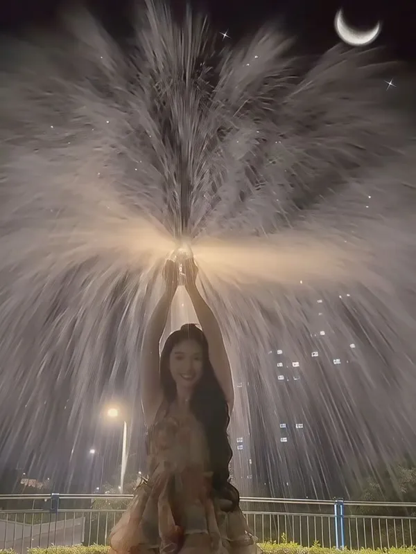 Water Fireworks🎆Transition|Replace photos to make the same style