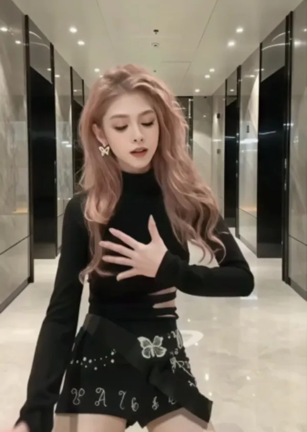 wan2.7 popular hand gesture dance/You Are/replace the photo and take the same style