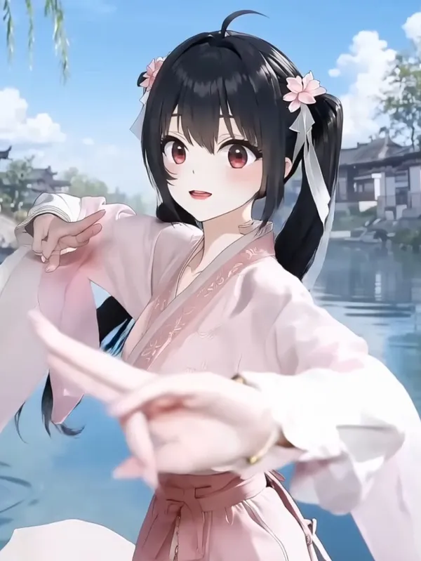🔥"Senior sister said that the first lesson in swordsmanship is to tie a high ponytail"